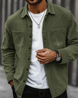 Helvano | Cord-Overshirt für Herren