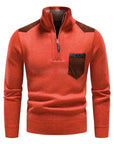 Helvano | Fleece-Pullover mit Zip für Herren