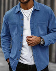 Helvano | Cord-Overshirt für Herren