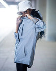 Helvano | Reflektierende Jacke für Damen in Grau