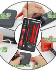 Helvano | Präzisions-Schraubendreher-Set 115-in-1 mit Magnet