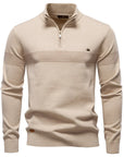 Helvano | Strick-Troyer mit Halfzip für Herren