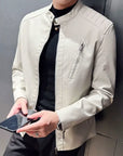 Helvano | Elegante Herren-Lederjacke
