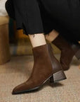Helvano | Bequeme Ankle Boots mit Reissverschluss für Damen