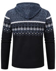 Helvano | Strickjacke mit Ethno-Muster für Herren