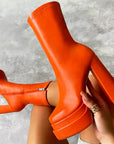 Helvano | Flache Stiefeletten für Damen