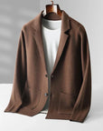 Helvano | Kaschmir-Strickjacke für Herren