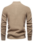 Helvano | Herren-Strickpullover mit Knopfdetail