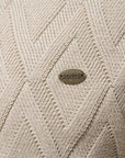 Helvano | Kariertes Herren-Pullover in Marineblau