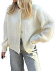 Helvano | Langarm Strickcardigan für Damen