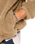 Helvano | Herren Fleecejacke mit Kapuze