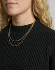 Helvano | Zweiteiliges Strick-Set für Damen – Pullover & Rock