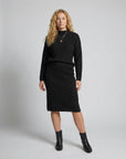 Helvano | Zweiteiliges Strick-Set für Damen – Pullover & Rock