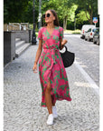 Helvano | Elegantes Damenkleid mit V-Ausschnitt