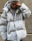 Helvano | Einfarbige Winterjacke für Damen