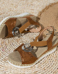 Helvano | Damen Keilsandalen mit Absatz
