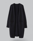 Helvano | Lange Strickjacke für Damen