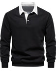 Helvano | Poloshirt-Sweatshirt für Herren