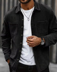 Helvano | Cord-Overshirt für Herren