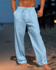 Helvano | Klassische Leinenhose für Herren