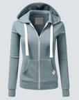 Helvano | Woll-Sweatshirt mit Kordelzug für Damen