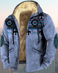 Helvano | Herren Kapuzenjacke mit Print
