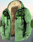 Helvano | Herren Kapuzenjacke mit Print