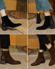 Helvano | Bequeme Ankle Boots mit Reissverschluss für Damen