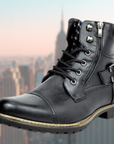 Helvano | Leder-Motorradstiefel für Herren