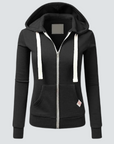 Helvano | Woll-Sweatshirt mit Kordelzug für Damen