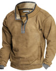 Helvano | Strickpullover mit Reissverschluss für Herren