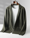 Helvano | Kaschmir-Strickjacke für Herren