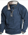 Helvano | Strickpullover mit Reissverschluss für Herren
