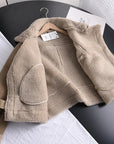 Helvano | Sherpa-Fleece-Bomberjacke für Damen
