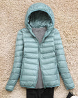 Helvano | Ultraleichte Daunenjacke mit Kapuze für Damen