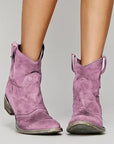 Helvano | Cowboy-Stiefeletten für Damen im Vintage-Stil
