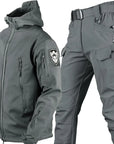 Helvano | Taktisches Outdoor-Set Jacke und Hose für Herren
