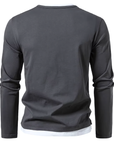 Helvano | Langarmshirt aus Baumwolle für Herren