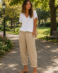 Helvano | Leinenhose für Damen