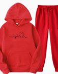 Helvano | Hoodie und Hose Set für Damen