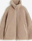 Helvano | Damen Jacke in Lammwoll-Optik