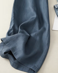 Helvano | Weite Leinenhose für Damen