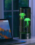 Helvano | LED-Quallen-Lavalampe mit Farbwechsel