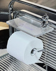 Helvano | Wandmontierter Toilettenpapierhalter mit Ablage