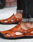 Helvano | Klassische Sommer-Sandalen für Herren