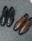 Helvano | Herren-Stiefel mit Doppelschnalle