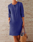 Helvano | Vintage Tunika-Kleid für Damen