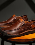 Helvano | Klassische Leder-Loafer für Herren