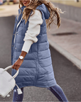 Helvano | Langer Bodywarmer für Damen