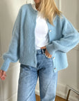 Helvano | Langarm Strickcardigan für Damen